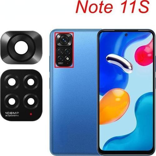 Xiaomi REDMİ NOTE 11S Arka Kamera Camı Lens Yapışkanlı
