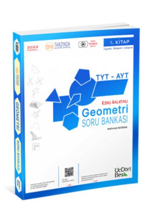 Üç Dört Beş Yayınları 345 Üçdörtbeş Yayınları Tyt Geometri Soru Bankası