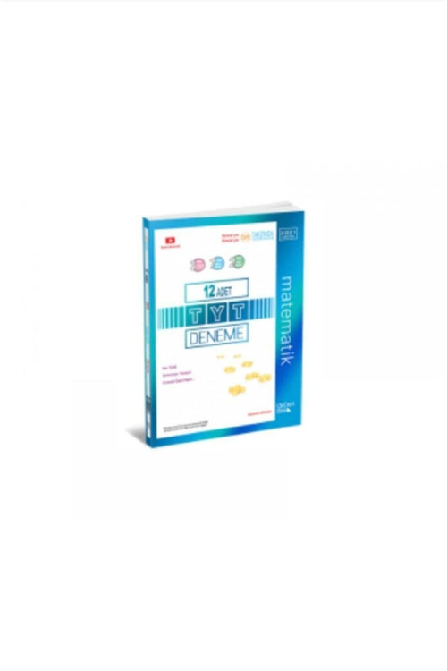 Üç Dört Beş Yayınları Üçdörtbeş 2021 Model Tyt Deneme Matematik ( 12 Adet)
