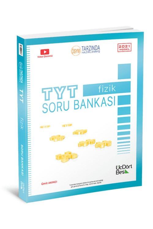 Üç Dört Beş Yayınları Tyt Fizik Soru Bankası 2021 Model 345 