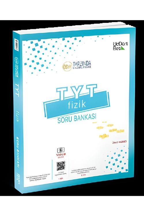 Üç Dört Beş Yayınları 345- Tyt Fizik Soru Bankası 2023 Yeni Baskı