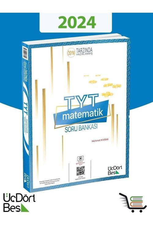 Üç Dört Beş Yayınları 345 Tyt Matematik 2024 Model Soru Bankası+Karekök Sıfır Matematik+Kafadengi Turuncu Ğgreten Matemati