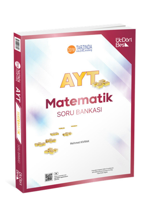 Üç Dört Beş Yayınları Ayt Matematik Soru Bankası Üçdörtbeş Yayınları