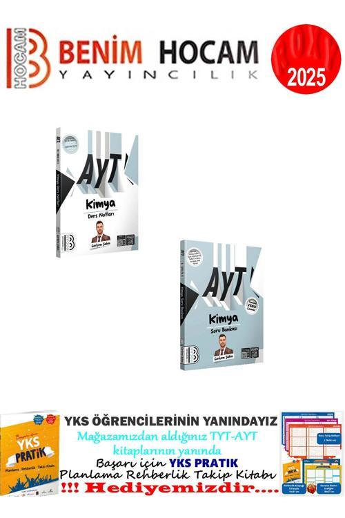 Benim Hocam Yayınları 2025 Yks Ayt Kimya Ders Notları Ve Soru Bankası Set