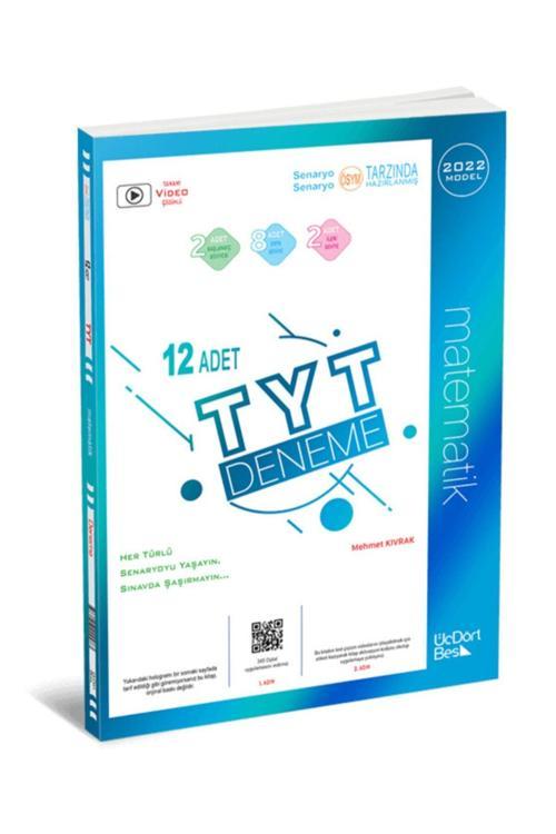 Üç Dört Beş Yayınları Üçdörtbeş Tyt 12’Li Matematik Deneme