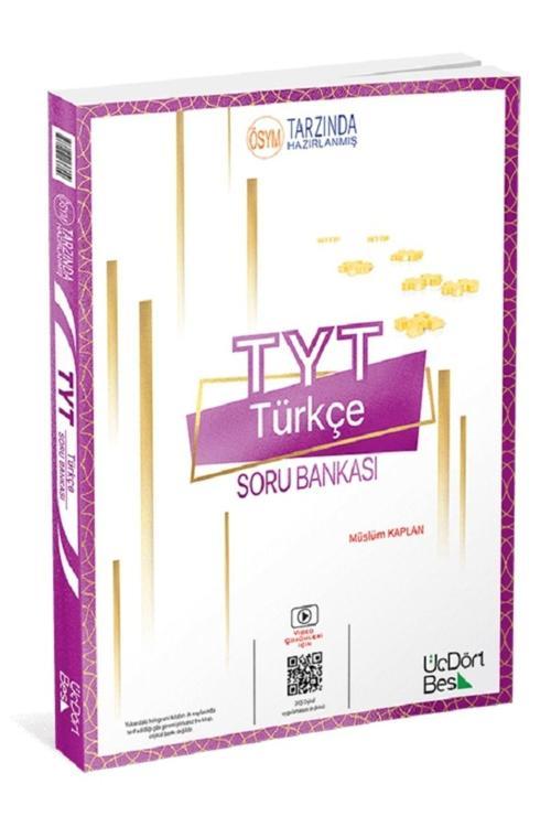 Üç Dört Beş Yayınları 345 Tyt Türkçe Soru Bankası Güncel Baskı