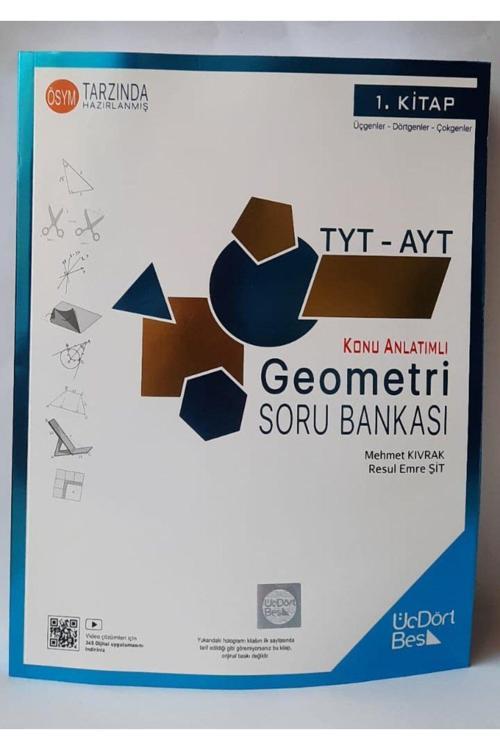 Üç Dört Beş Yayınları 3 4 5 Üçdörtbeş 3 4 5 2024-2025 Tyt Geometri