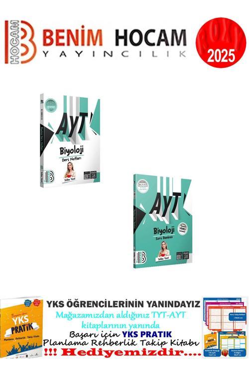Benim Hocam Yayınları 2025 Ayt Biyoloji Ders Notları Ve Tamamı Video Çözümlü Soru Bankası Seti
