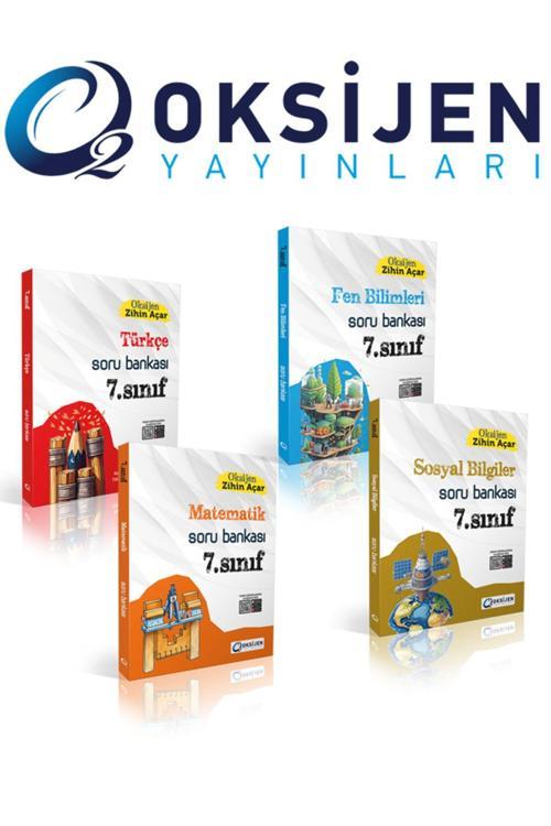 Oksijen Yayınları 7. Sınıf Oksijen Zihin Açar Soru Bankası Seti