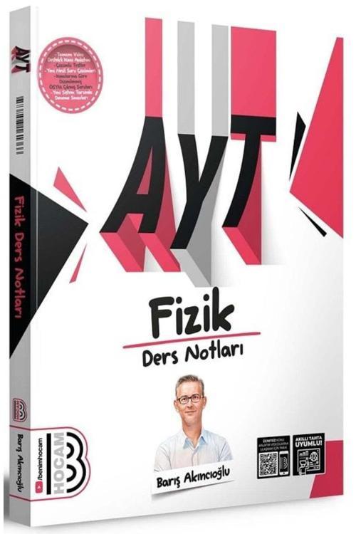 Benim Hocam Yayınları Benim Hocam 2025 Yks Ayt Fizik Ders Notları - Barış Akıncıoğlu 