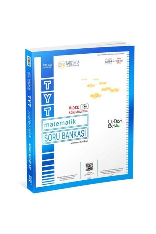 Üç Dört Beş Yayınları 345 Tyt Matematik Soru Bankası 2022 (Net Takip Çizelgesi Hediyeli)