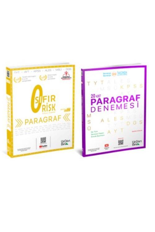 Üç Dört Beş Yayınları 345 Sıfır Risk Paragraf Soru Bankası Ve 345 Paragraf Denemesi Tyt-Ayt
