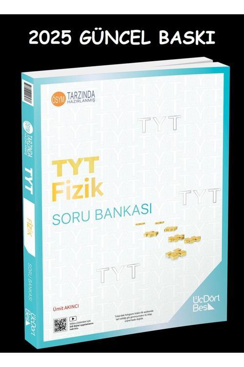 Üç Dört Beş Yayınları 345 Tyt Fizik Soru Bankası 2025 Güncel Baskı