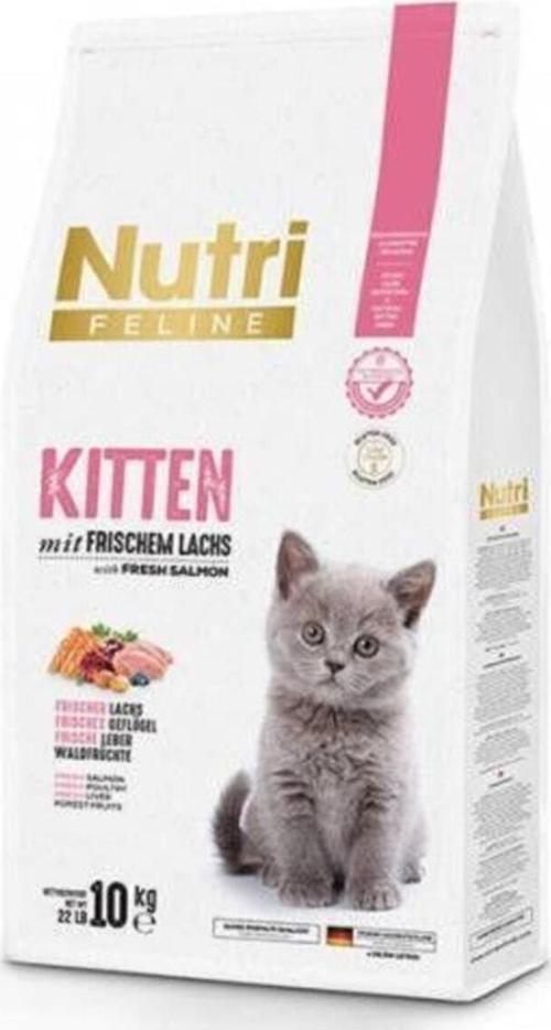 Kitten Somonlu Yavru Kedi Maması 10 Kg