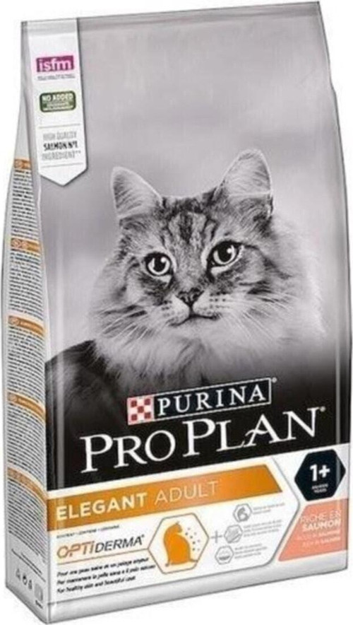 Derma Plus Somonlu Tüy Yumağı Önleyici Yetişkin Kedi Maması 3kg