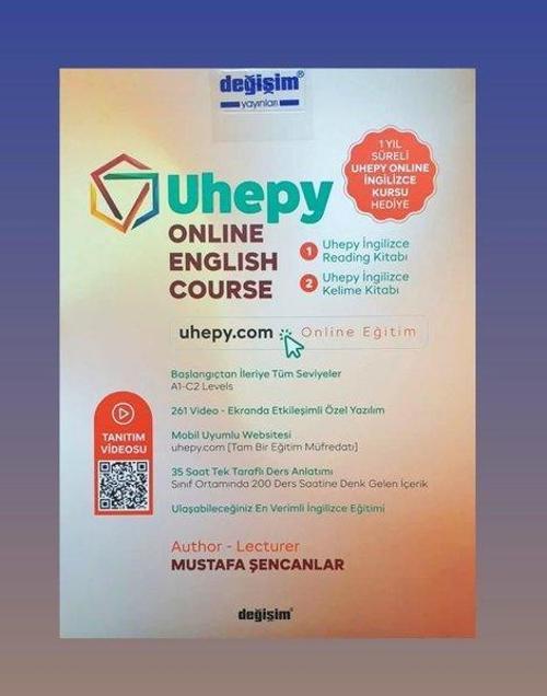 Uhepy Online English Course Seti - 2 Kitap Takım + Online Eğitim
