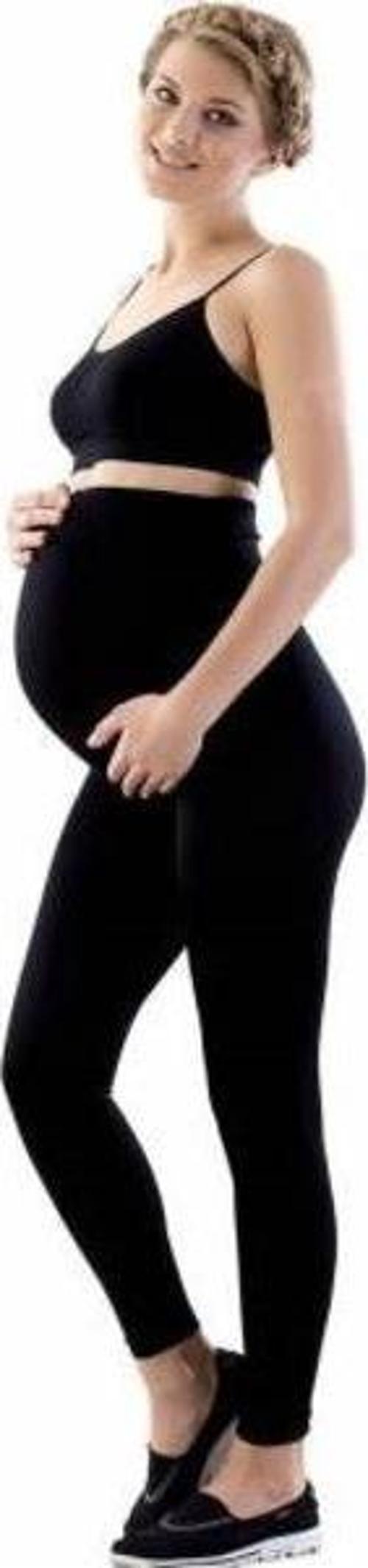 Bayan Hamile Pamuklu Termal Tayt İçlik Siyah 4346