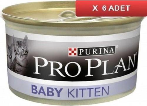 Proplan Baby Kitten Bebek Kedi Maması 85 gr (6 ADET)
