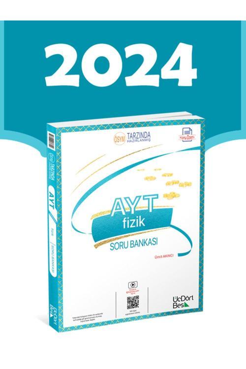 Üç Dört Beş Yayınları 345 - Ayt Fizik Soru Bankası - Güncel Baskı