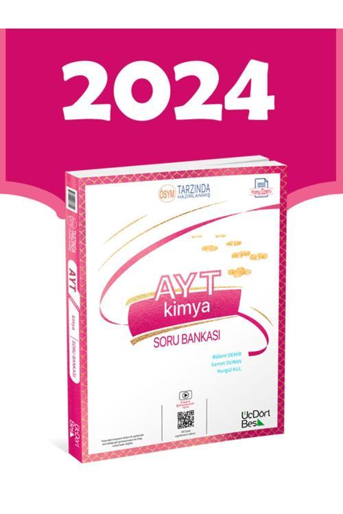 Üç Dört Beş Yayınları 345 - Ayt Kimya Soru Bankası - Güncel Baskı