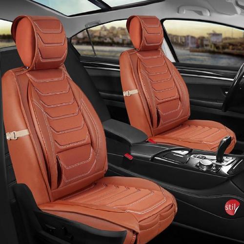 Seat Leon Stella Uyumlu Lüx Deri Oto Koltuk Kılıfı Ön Arka Takım Set Antalya TARÇIN