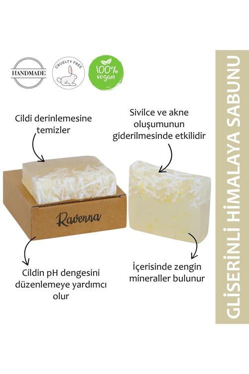 Doğal El Yapımı Gliserinli Himalaya Tuzlu Sabun.