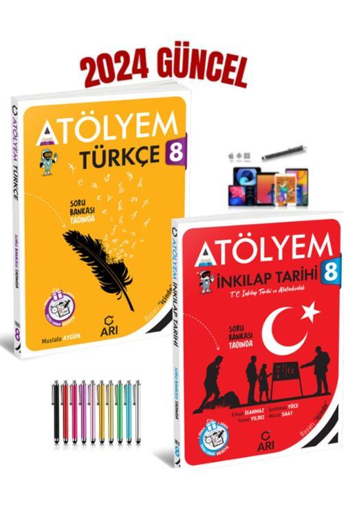Arı Yayıncılık Güncel Lgs Hazırlık 8.Sınıf Arı Atölyem Türkçe-İnk.Tarihi Soru Bankası Set+Yazılı Eki+Kalem