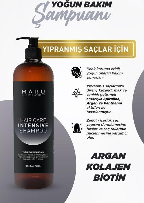 Intensive Repair Yıpranmış Saçlar Için Yoğun Bakım Şampuanı 750 Ml 8699211721006