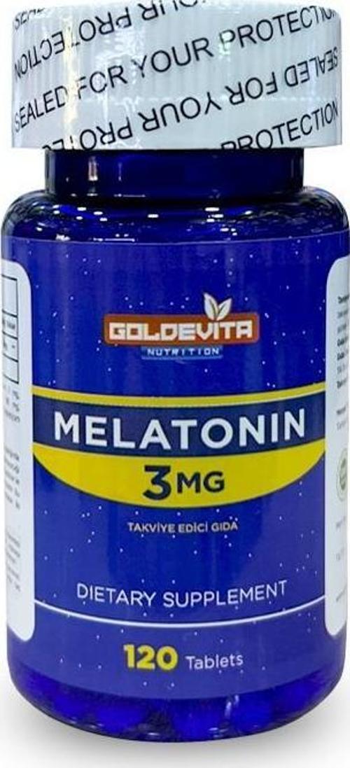 Goldevita Melatonin 3 Mg 120 Tablet