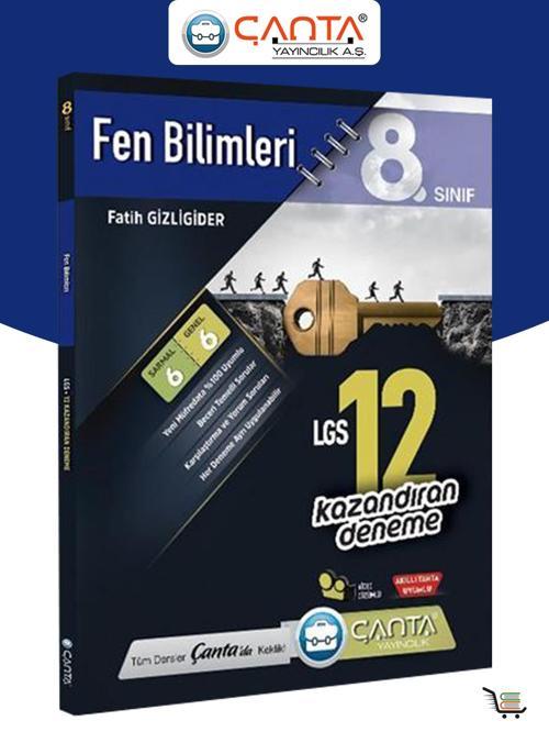 Çanta Deneme Fen Bilimleri 8.sınıf Kazandıran 12'li Deneme