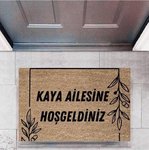 Kapı Önü Paspası Dekoratif Dijital Baskı Kişiye Özel P-2320