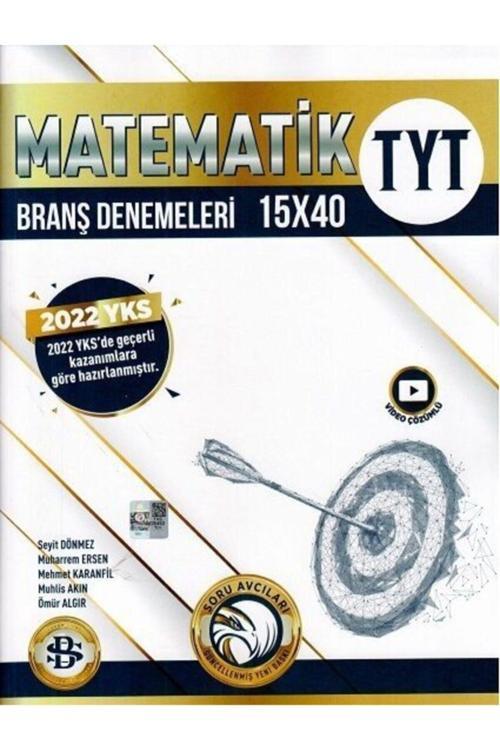 Bilgi Sarmal Yayınları Tyt Matematik 15 X 40 Branş Denemeleri