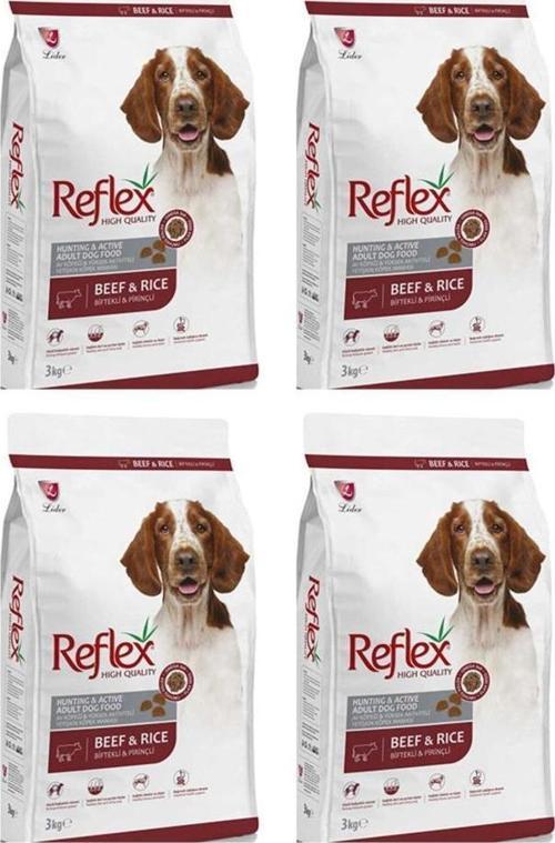 Beef Biftekli Yetiskin Köpek Mamasi 3 Kg*4 ADET