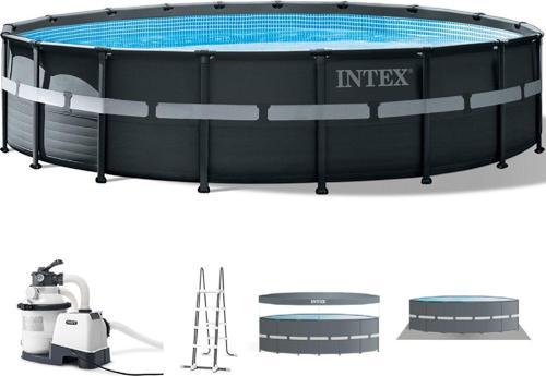 26330NP Ultra XTR Yuvarlak Prefabrik Aile Havuzu 549cmx132cm Merdiven+Filtre+Örtü Set