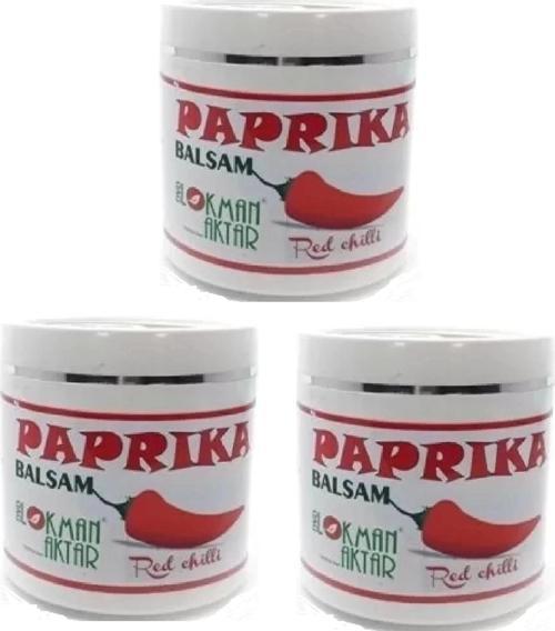 Paprika Balsam 500.Ml 3Adet, Lokman Aktar