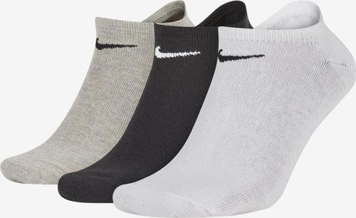Value No Show Ulightweight Unisex Sock 3 lü Soket Çorap Siyah Beyaz Bej