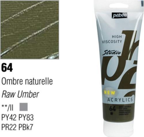 Acrylıc Studıo Boyaları 100 Ml Raw Umber