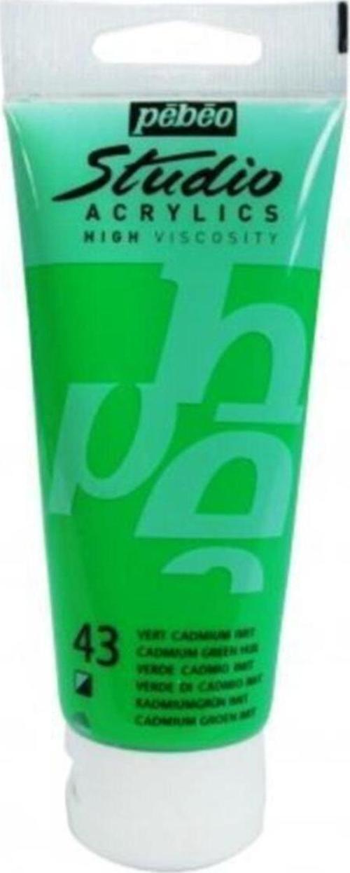 Studio Akrilik Boya 100 Ml 43 Cadmium Green Hue