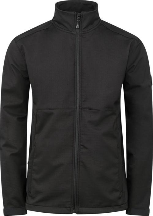 Samuel Erkek Softshell Kareli Ceket Siyah