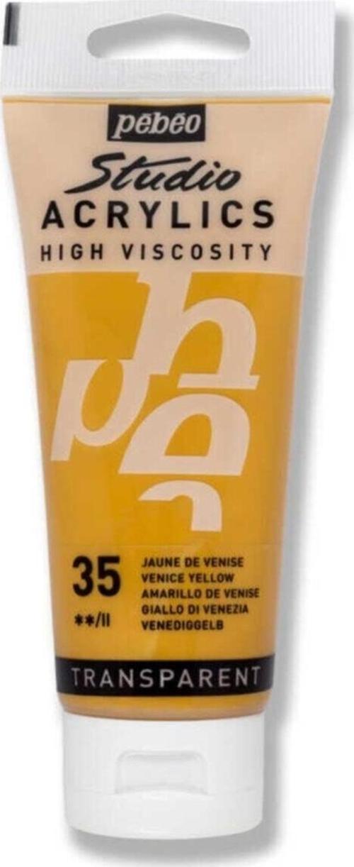 Studıo Akrilik Boya 100 Ml Venice Sarı