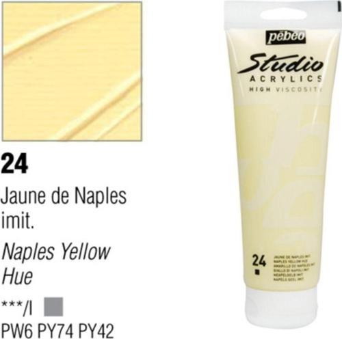 Studıo Akrlk Boya 100 Ml Naples Yellow