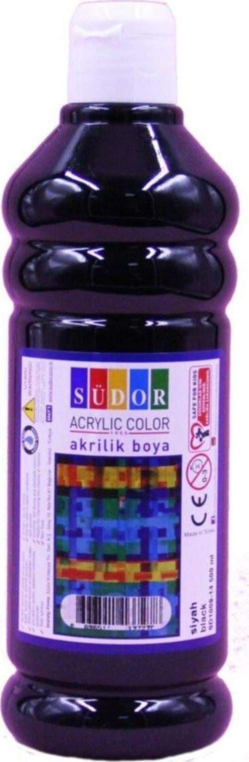 Akrilik Boya 500 ML Siyah