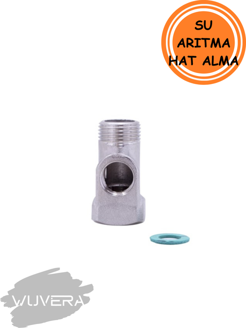 1/2” Su Arıtma Hattı Alma Aparatı – Pirinç Gövde, Sızdırmaz Bağlantı & Universal Uyum