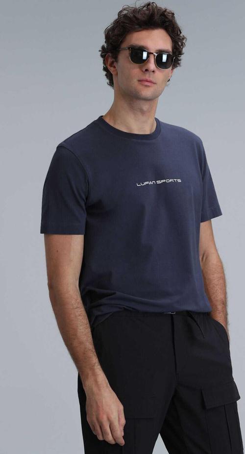 Tony Modern Grafik T- Shirt Antrasit