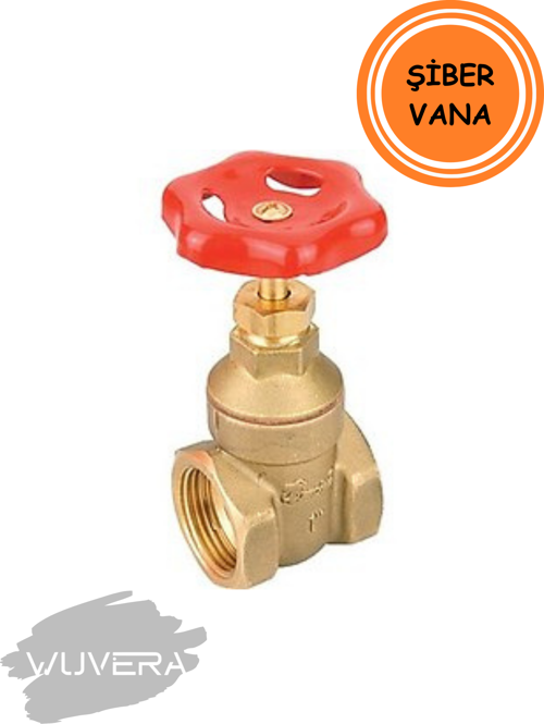 3/4” Şiber Vana – %100 Pirinç Gövde, Yüksek Basınç Dayanımı & Sızdırmaz Tasarım
