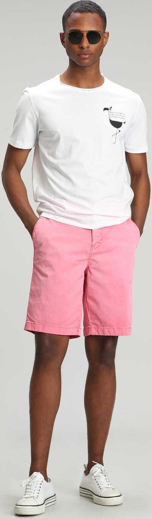 Zegler Spor Erkek Chino Sort Slim Fit