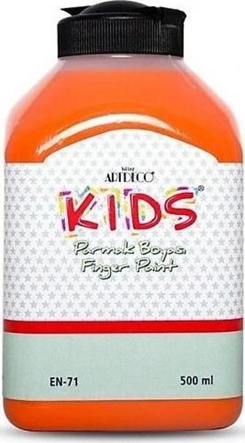 Kids Parmak Boyası 500ml Turuncu