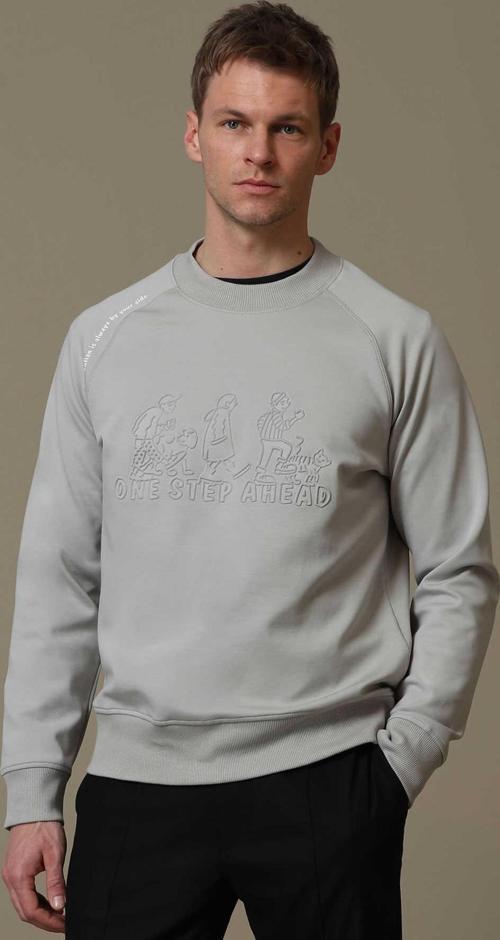 Bert Erkek Sweatshirt Bej