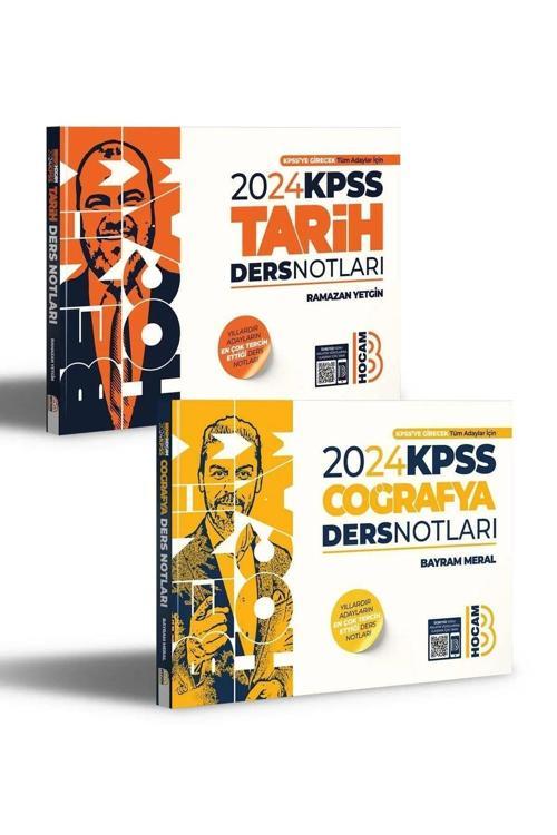 Benim Hocam Yayınları Kpss Tarih Ve Coğrafya Ders Notları Seti