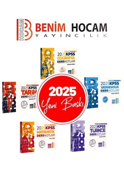Benim Hocam Yayınları 2025 Kpss Ders Notları Seti